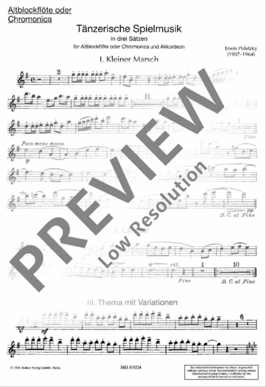 Dancing Melodies Alto Recorder scores gallery preview page 10