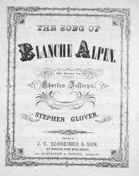 The Song of Blanche Alpen