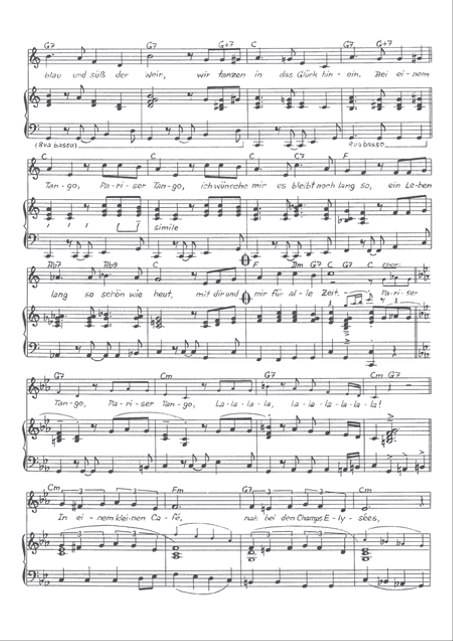 Pariser Tango Voice scores gallery preview page 4