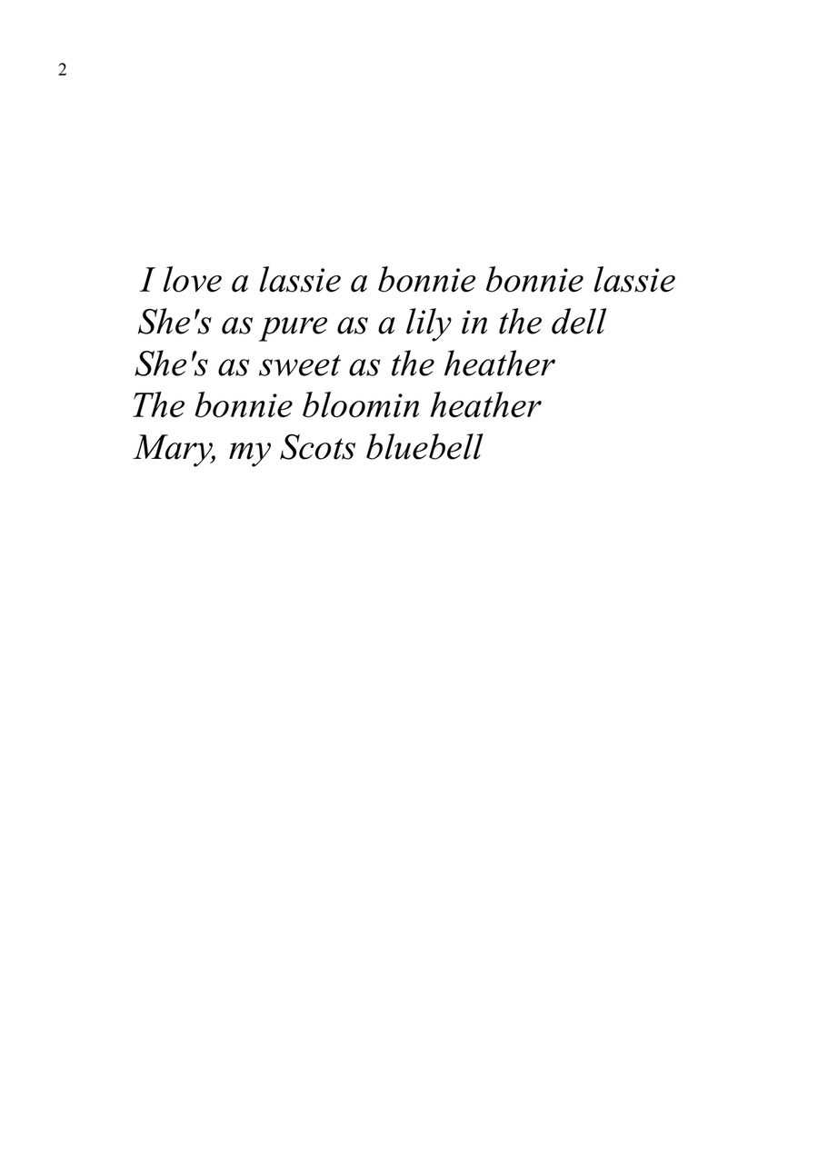 I Love a Lassie I Love a Lassie Piano scores gallery preview page 2