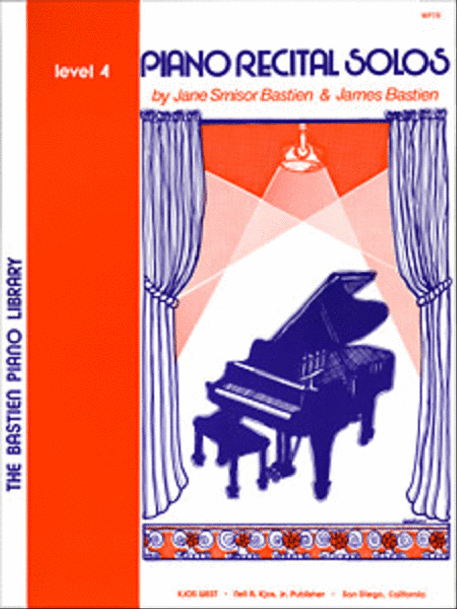Piano Recital Solos, Level 4 Piano Method scores gallery preview page 1