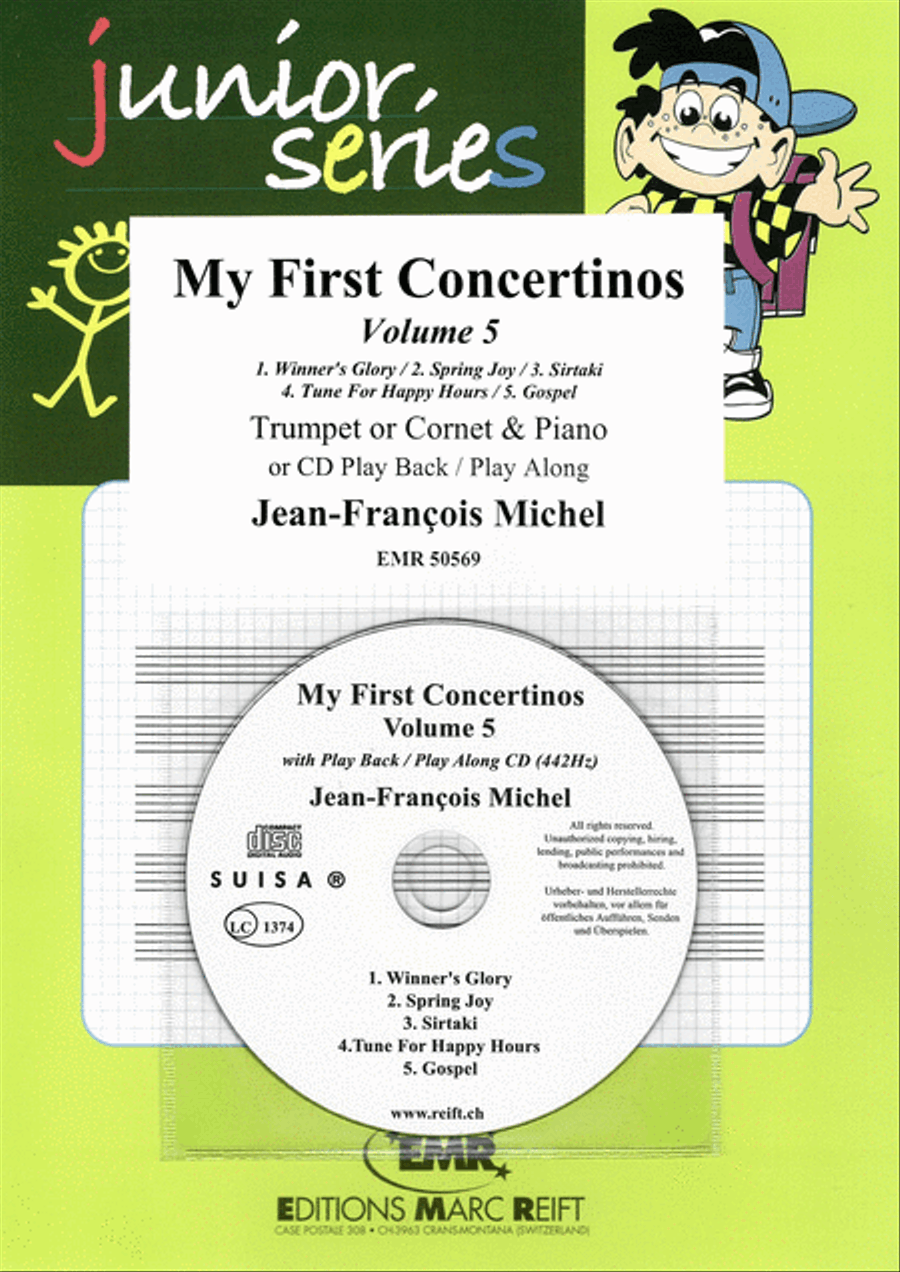 My First Concertinos Volume 5 Cornet scores gallery preview page 1