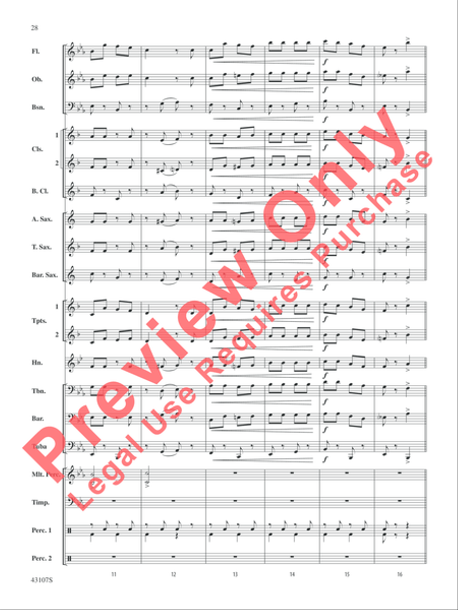 Happy Holidays---Vol. 2 Happy Holidays---Vol. 2 Concert Band scores gallery preview page 21