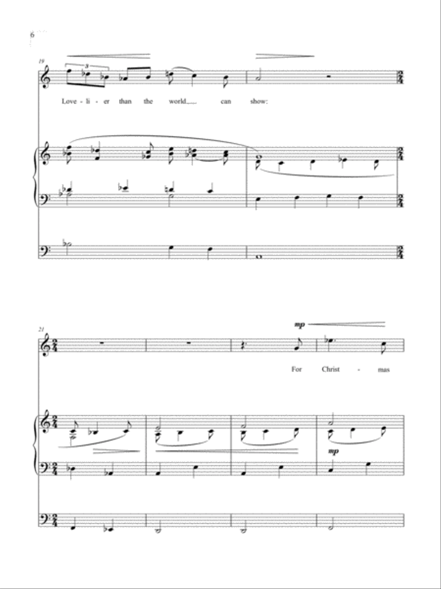 Christmas Eve Christmas Eve Soprano Voice scores gallery preview page 6