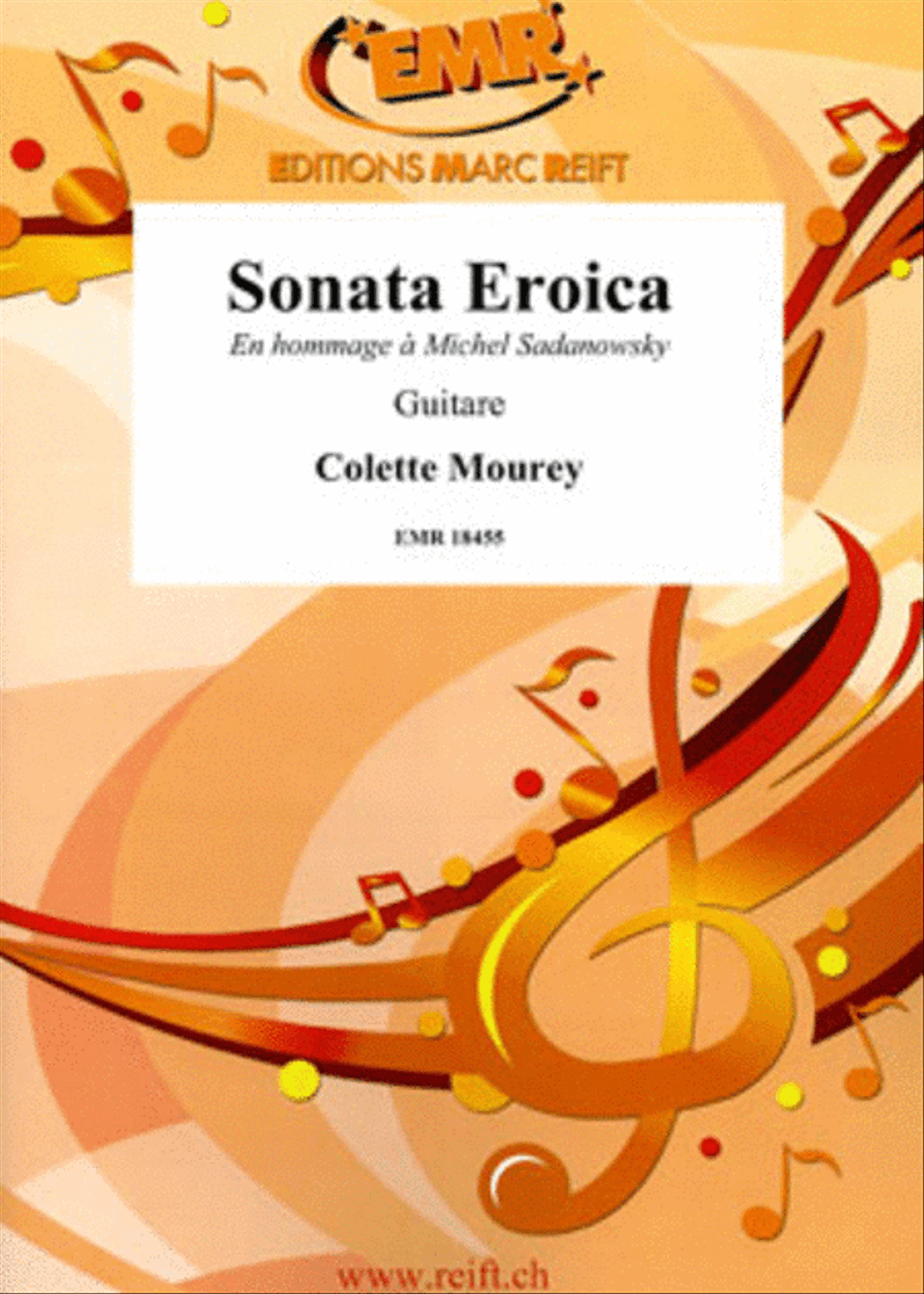 Sonata Eroica Sonata Eroica Classical Guitar scores gallery preview page 1