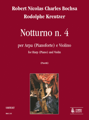 Nocturne No. 4 for Harp (Piano) and Violin