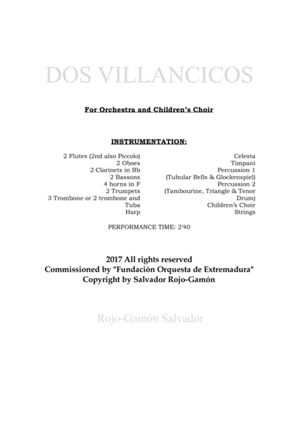 Dos Villancicos image number null