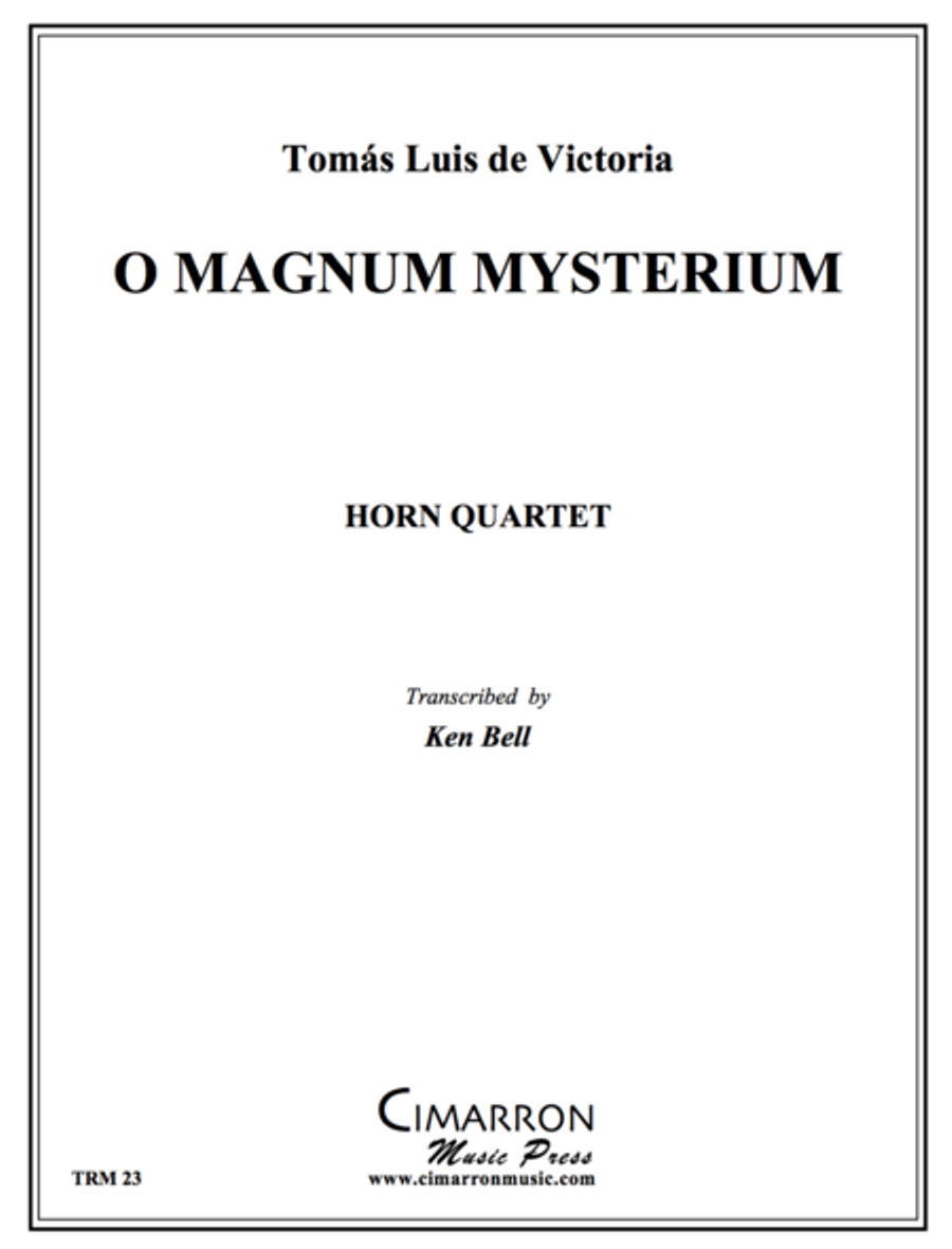 O Magnum Mysterium Horn scores gallery preview page 1
