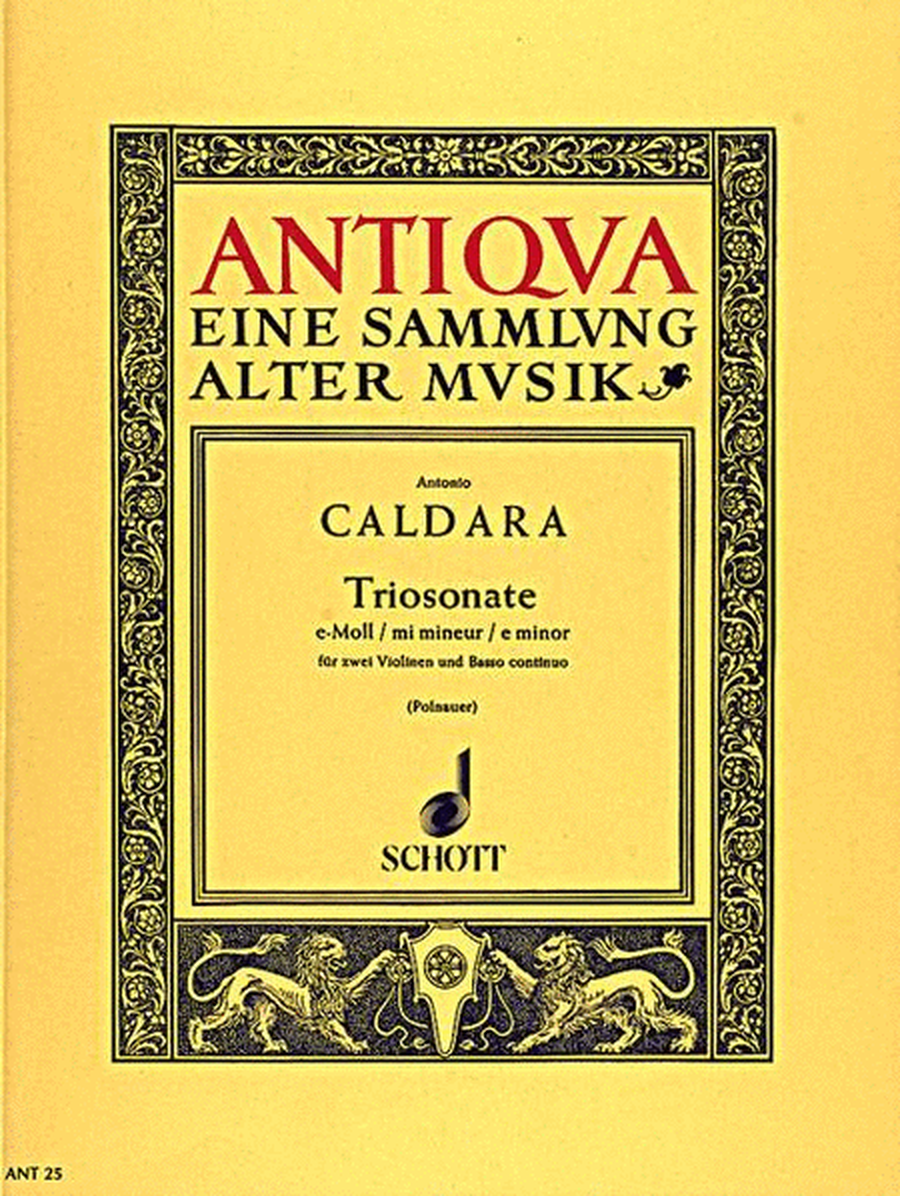 Triosonata E Minor