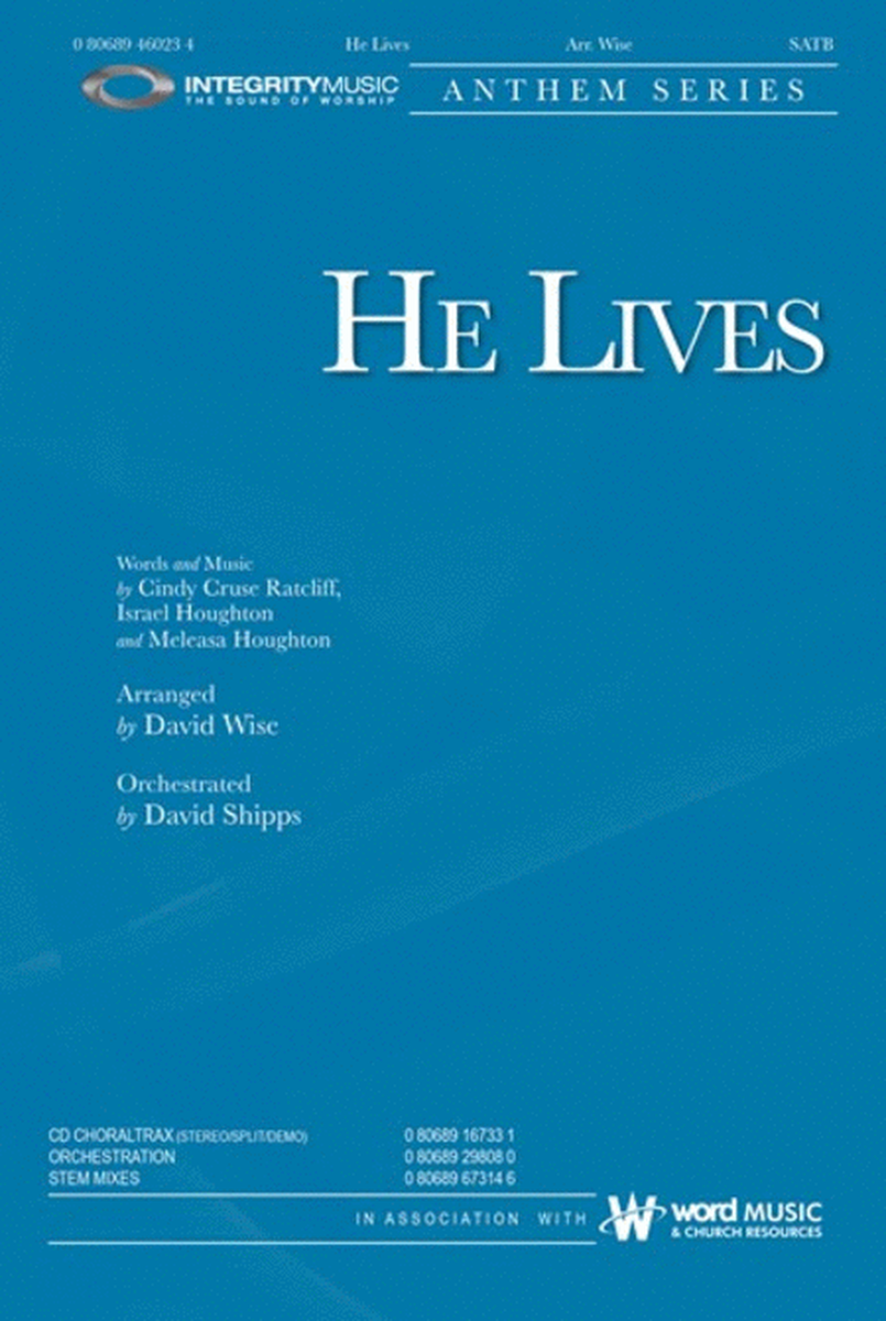 He Lives - CD ChoralTrax