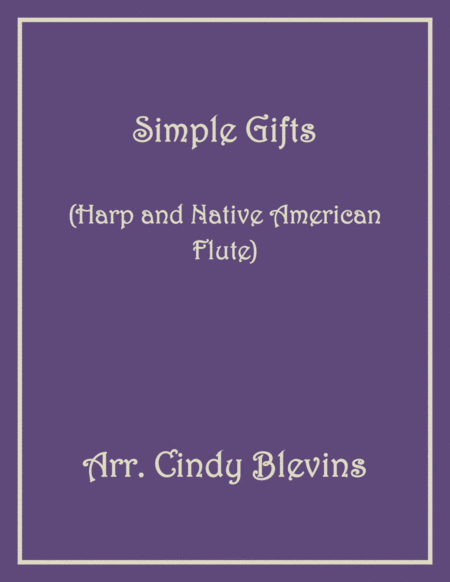 Simple Gifts, for Harp and Native American Flute image number null