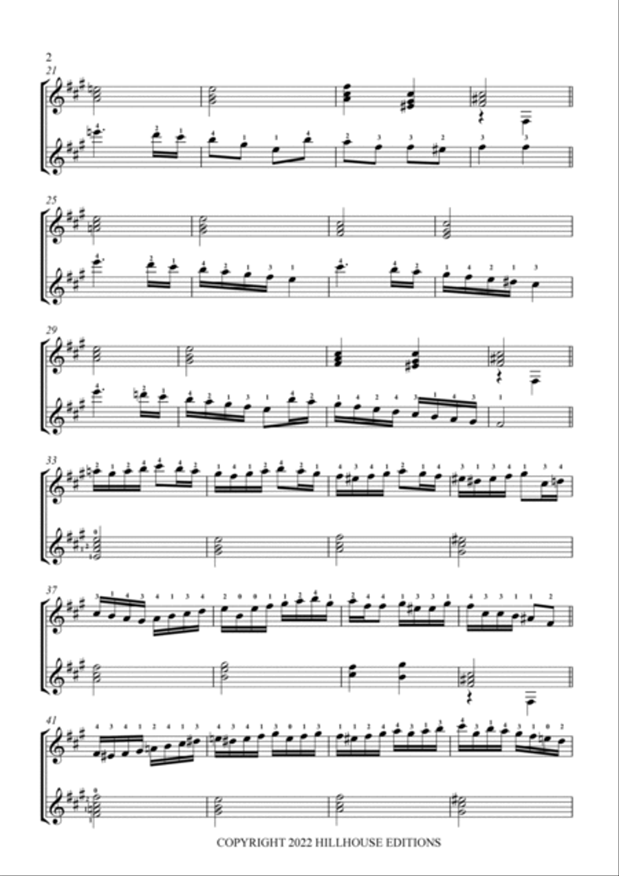 Greensleeves Set of Parts scores gallery preview page 4