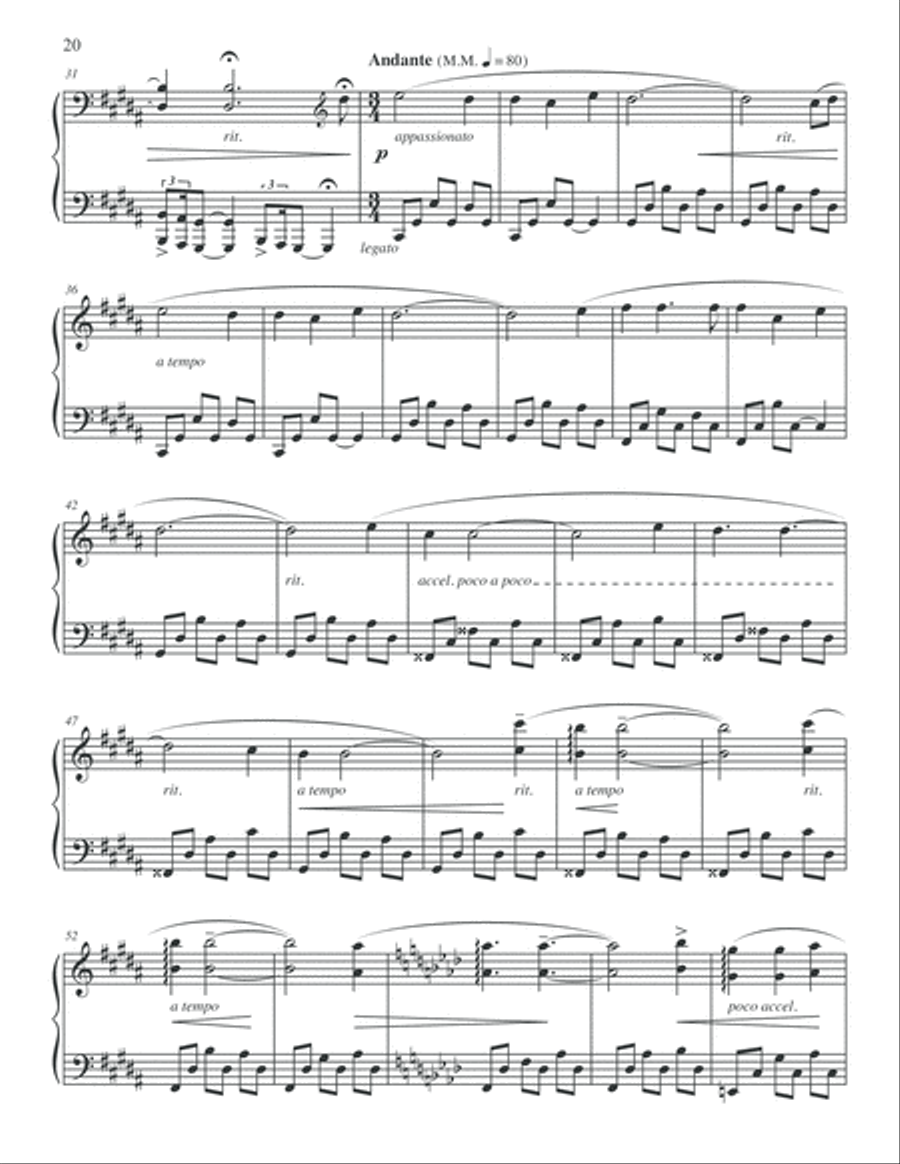 Beatrice Piano Solo scores gallery preview page 4