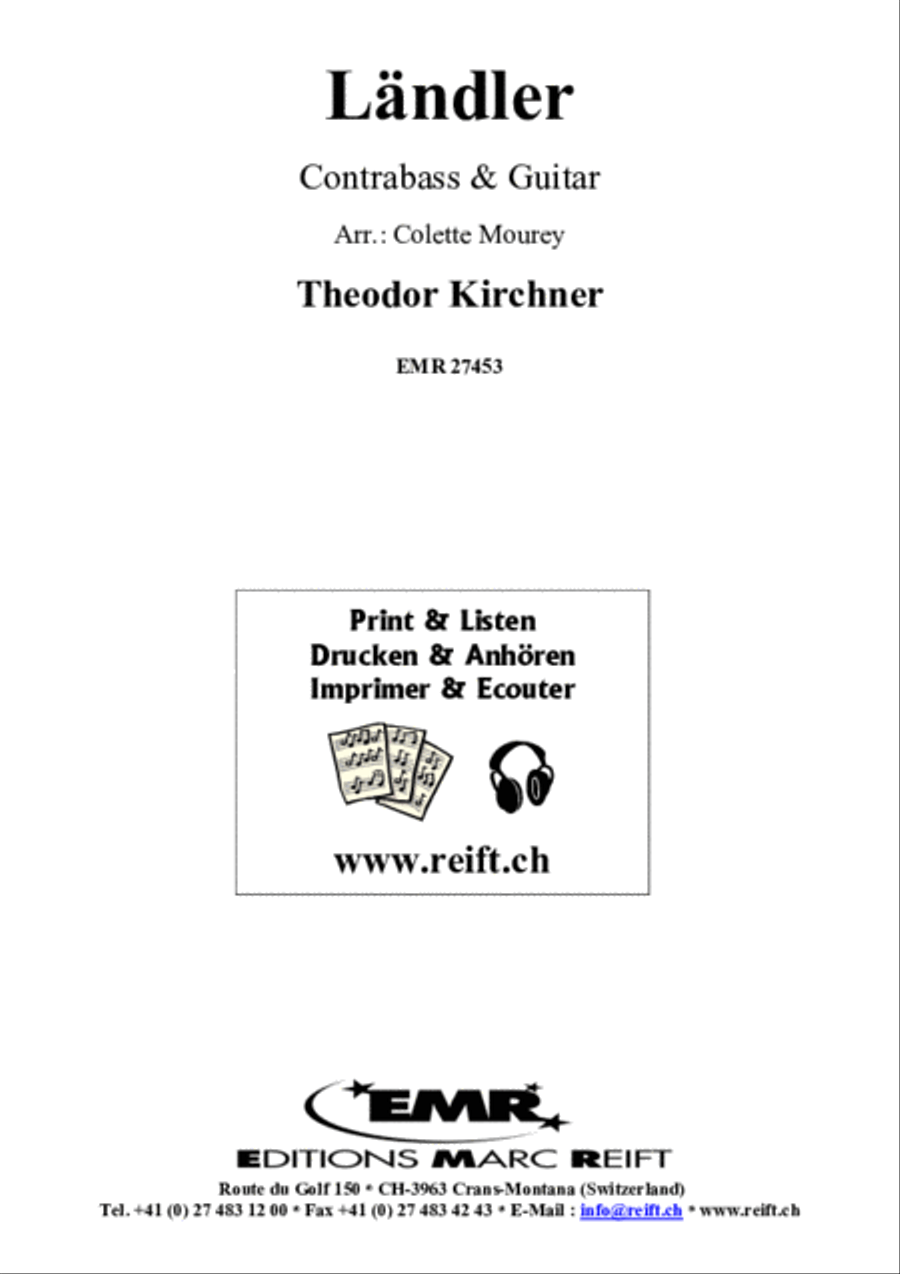 Landler Double Bass scores gallery preview page 2