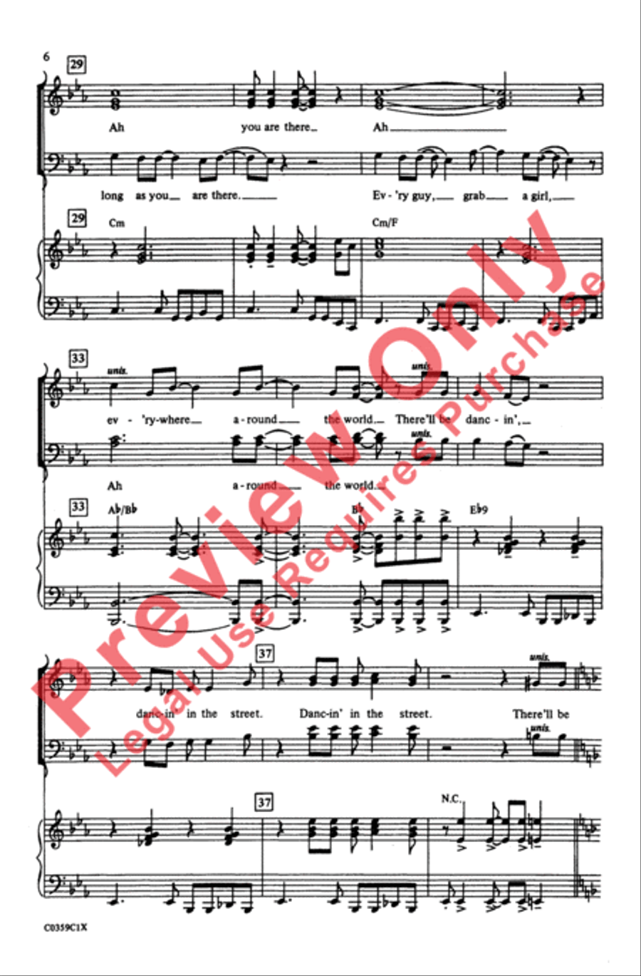 Oh, Happy Day Oh, Happy Day 4-Part scores gallery preview page 6