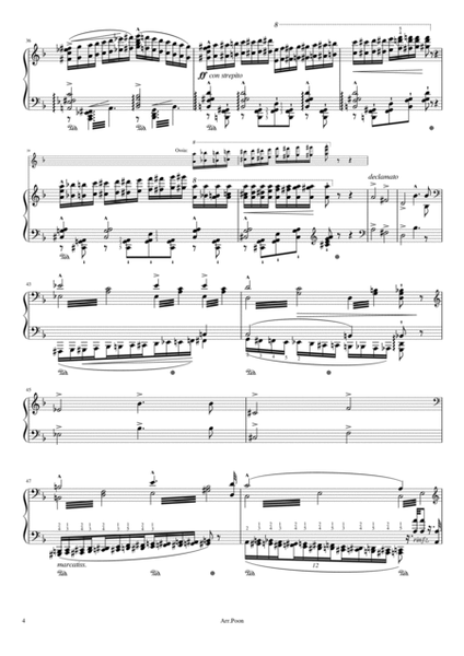 Liszt - Réminiscences de Don Juan, S.418 - For Piano Solo Original With Fingered image number null
