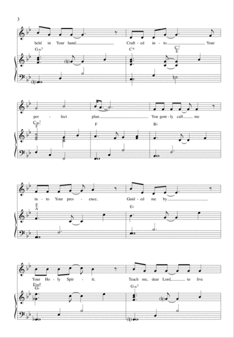 Solos from the Word High Voice scores gallery preview page 3