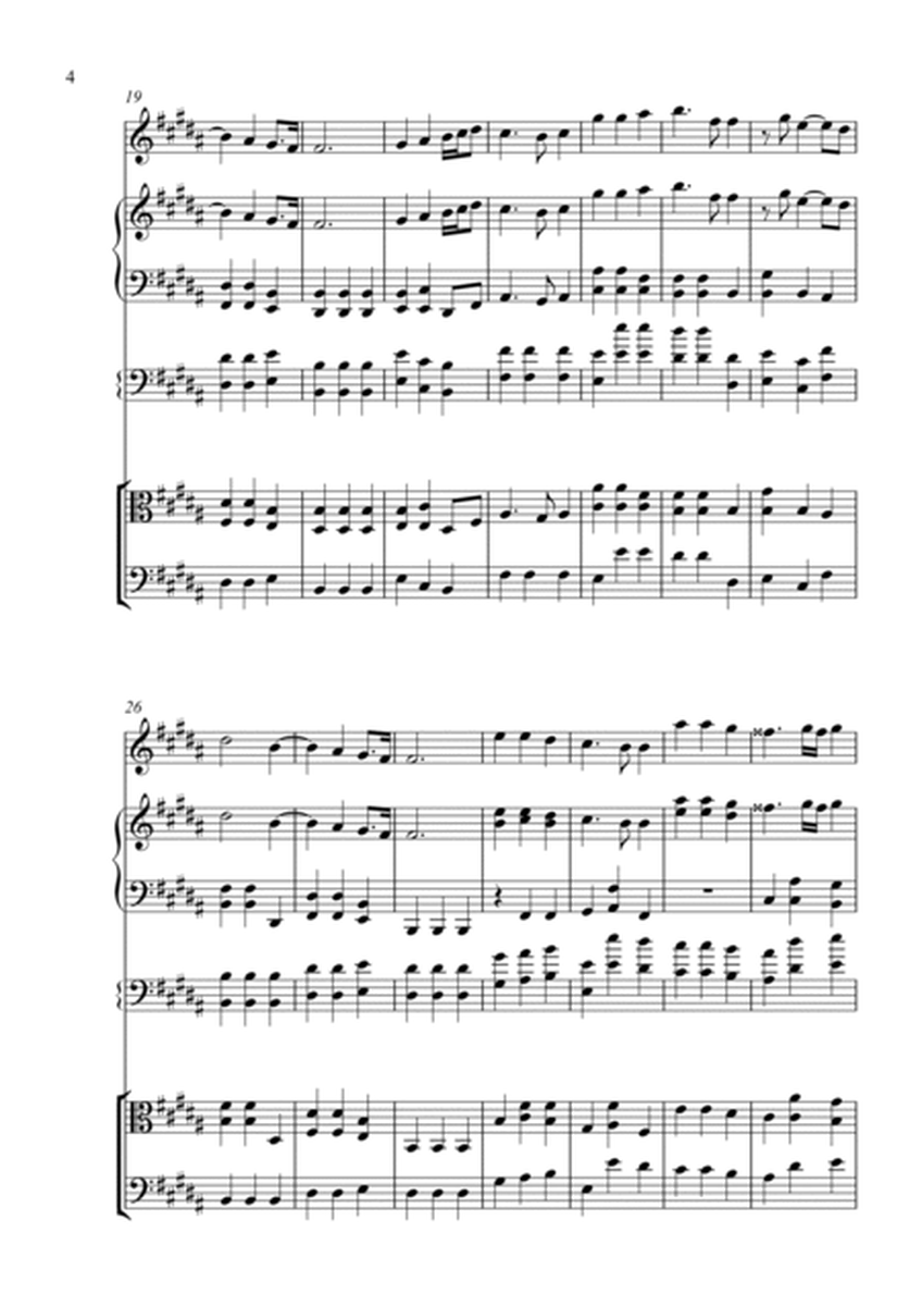 Georg Friedrich Händel: Largo "Ombra mai fu" (from the operas "Xerxes") - B major key image number null