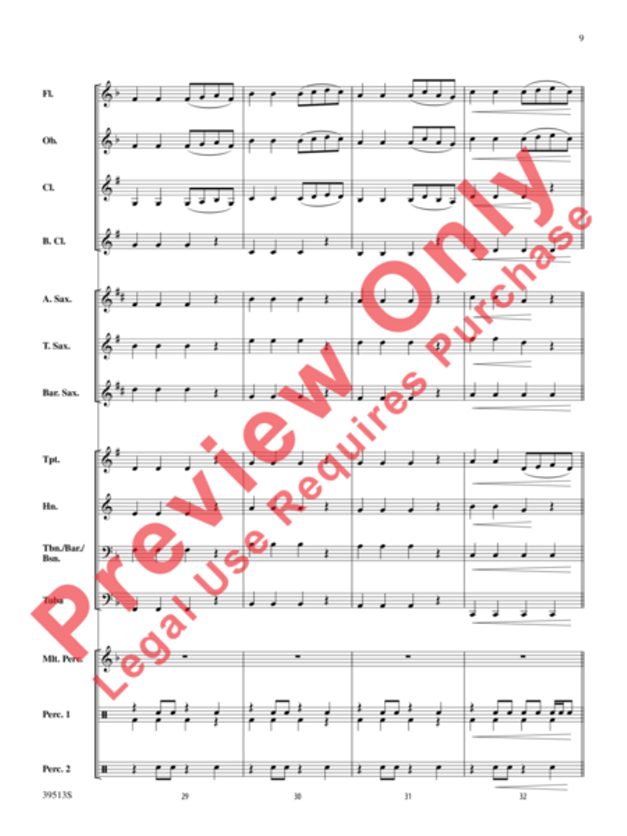 We Are Young We Are Young Concert Band scores gallery preview page 10