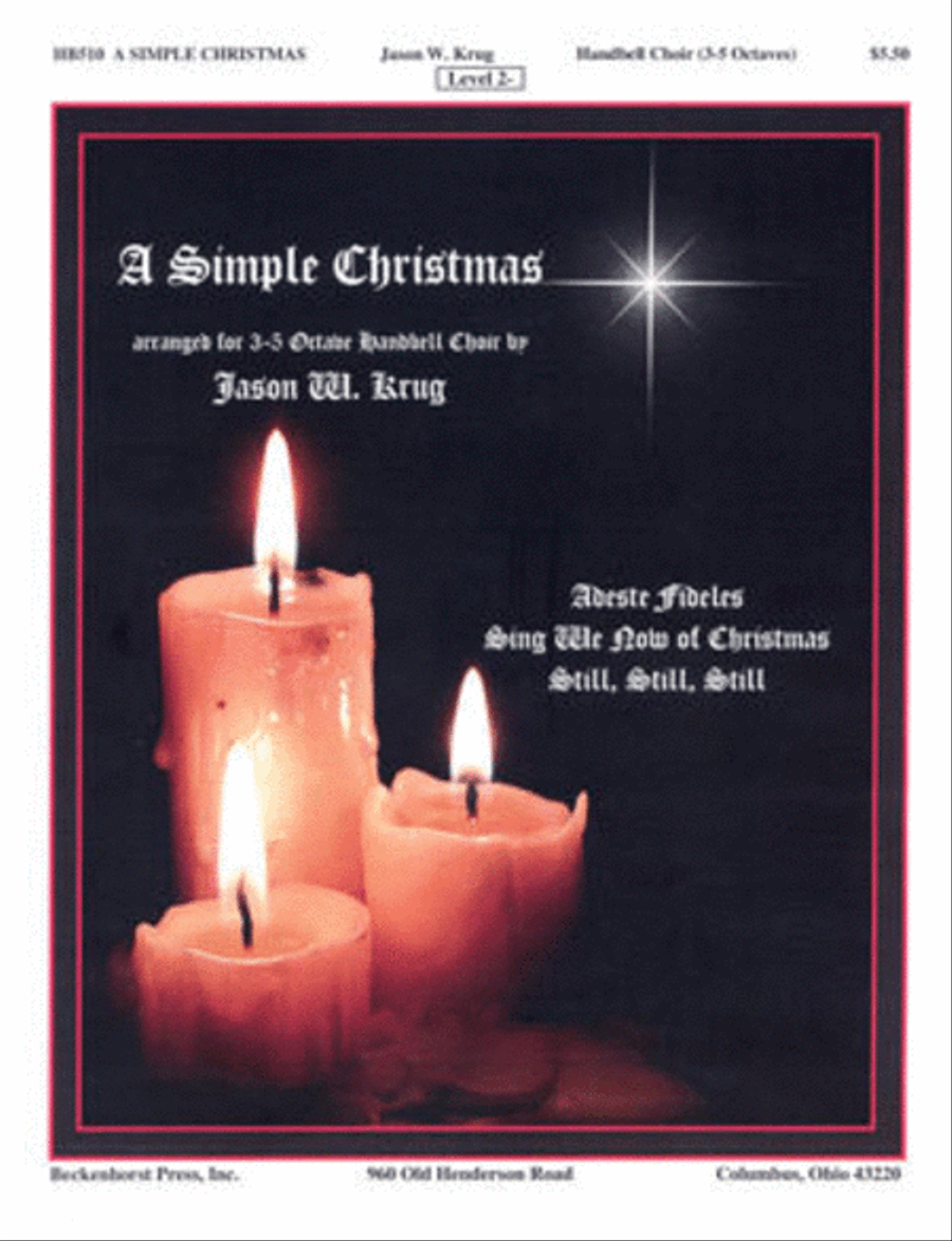 A Simple Christmas - 3-5 Octaves 5-Octaves scores gallery preview page 1