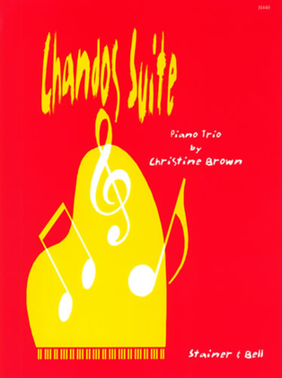 Book cover for Chandos Suite for Violins, Cello and Piano