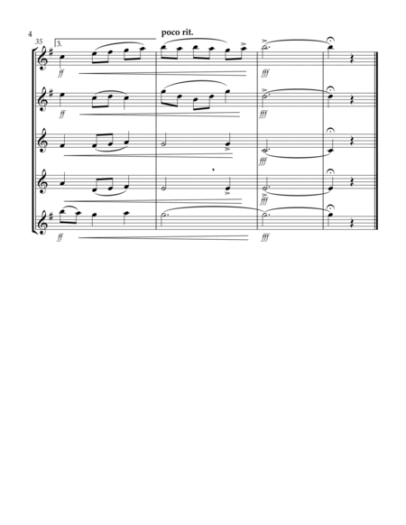 O God, Beyond All Praising (Thaxted) (Bb) (Saxophone Quintet - 2 Alto, 2 Tenor, 1 Bari) (Baritone le image number null