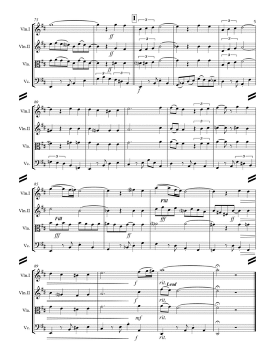 Amapola (for String Quartet) image number null