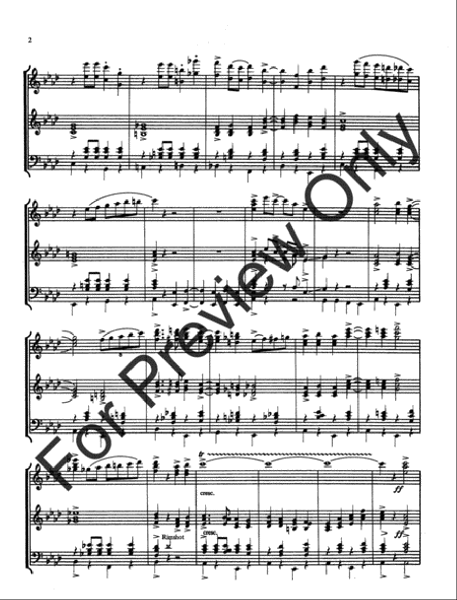 Tour De Force Tour De Force Concert Band scores gallery preview page 4