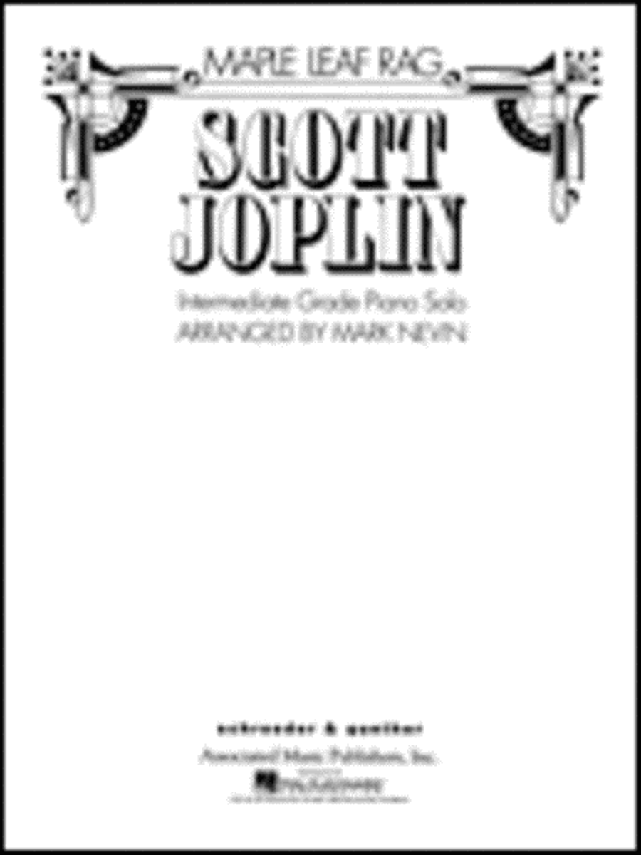 Maple Leaf Rag Piano Solo scores gallery preview page 1