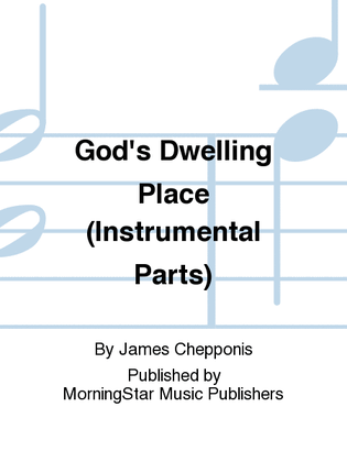 Book cover for God's Dwelling Place (Instrumental Parts)