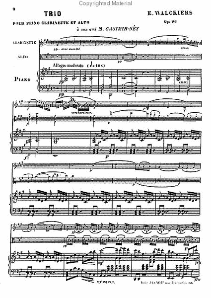 Trio, Op. 96 image number null