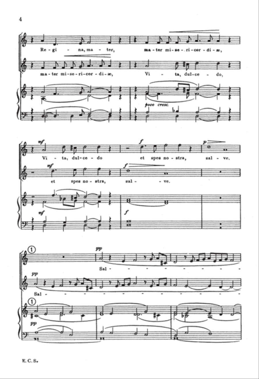 Salve Regina 2-Part scores gallery preview page 3