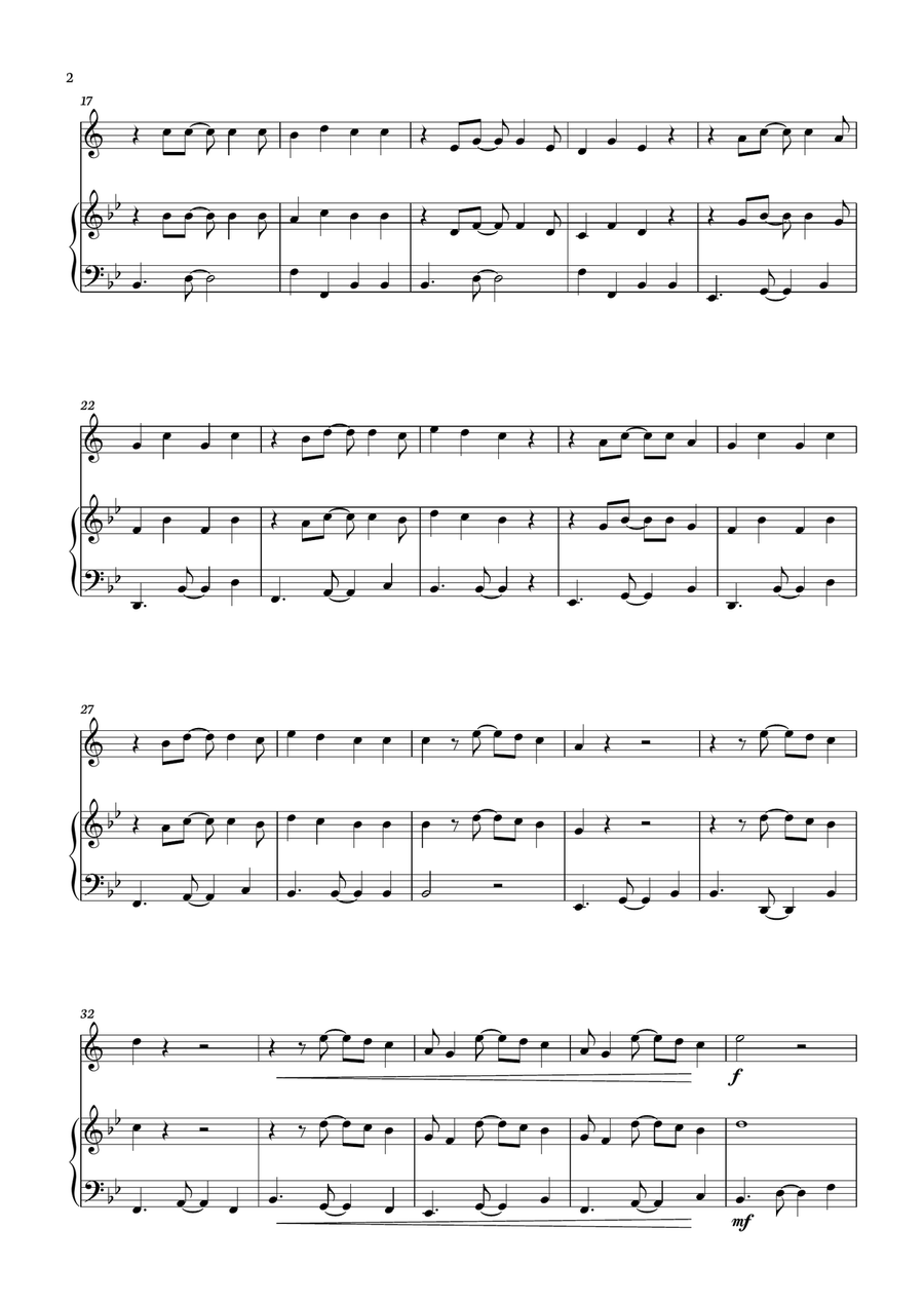 Under The Sea Under The Sea B-Flat Clarinet scores gallery preview page 2