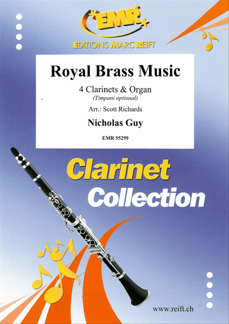 Royal Brass Music Royal Brass Music Clarinet Quartet scores gallery preview page 1