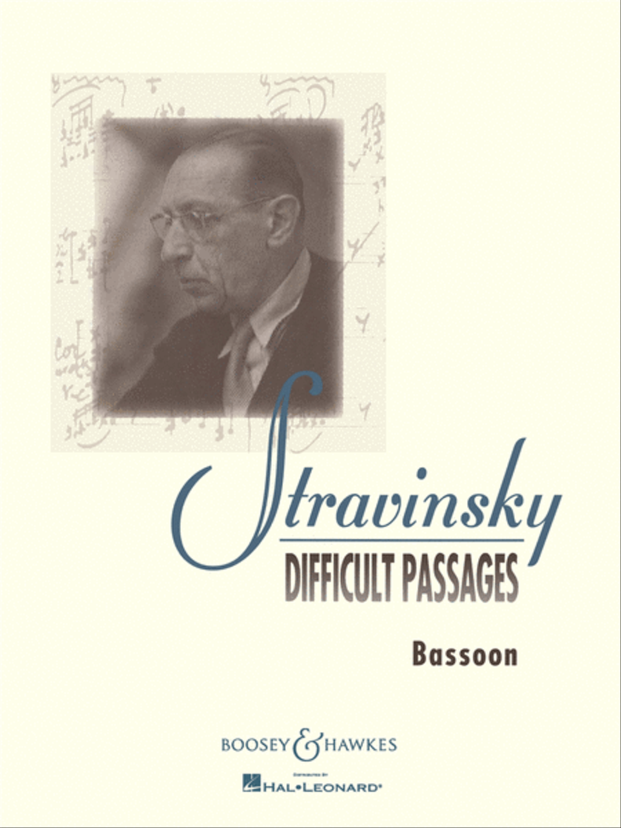 Difficult Passages Bassoon Solo scores gallery preview page 1