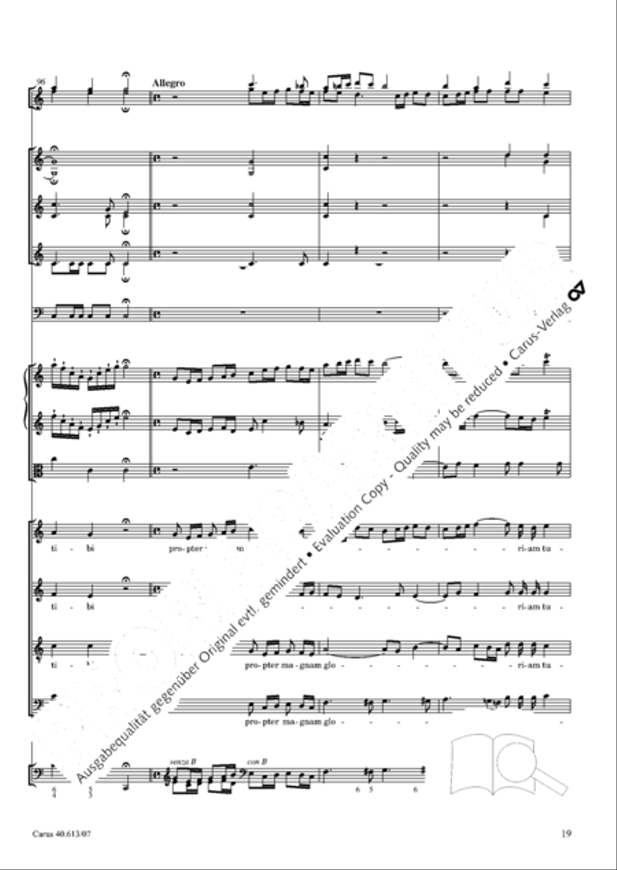 Mass in C (Missa in C) Mass in C (Missa in C) 4-Part scores gallery preview page 26
