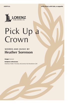 Book cover for Pick Up a Crown