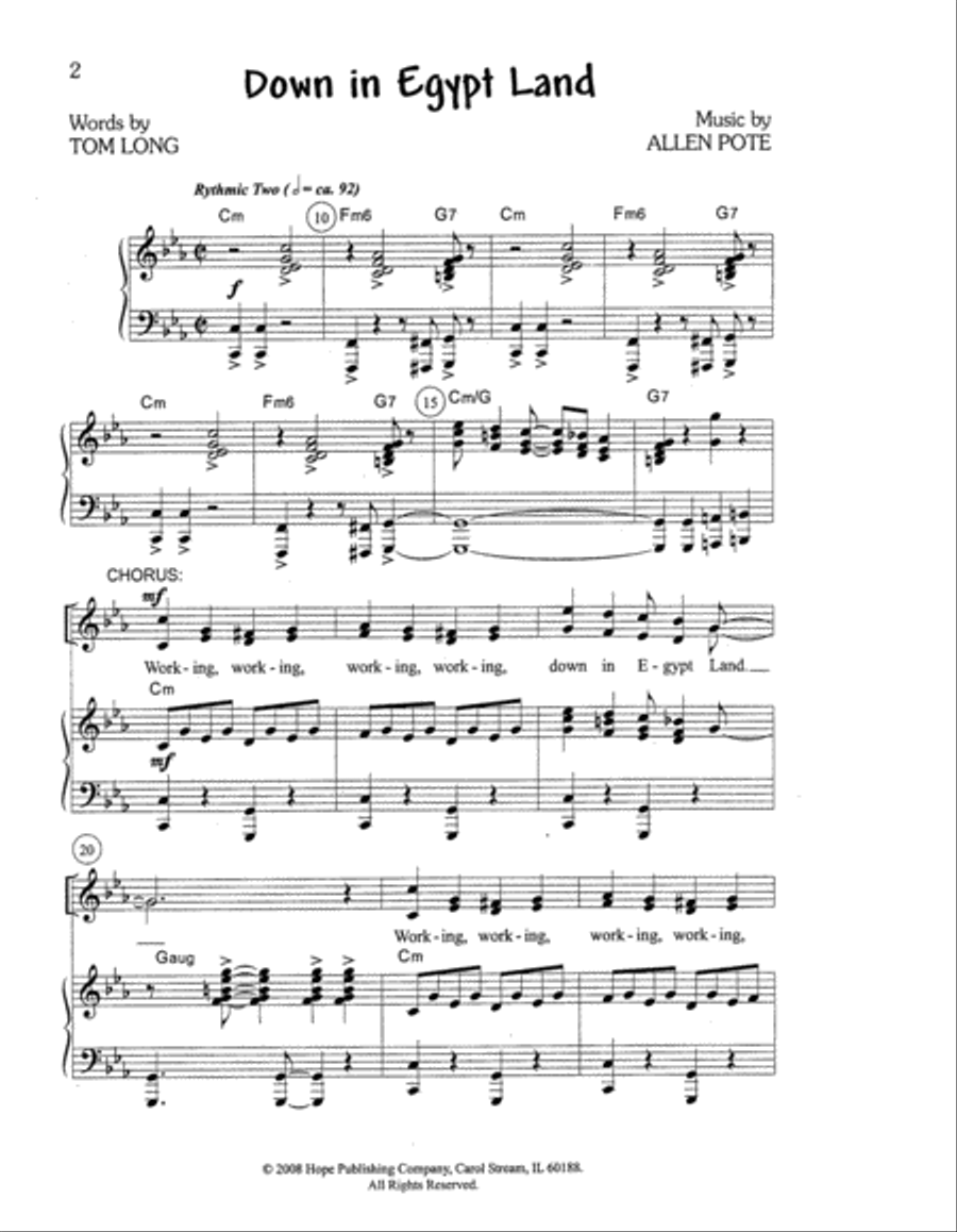 Are We There Yet Unison Choir scores gallery preview page 2