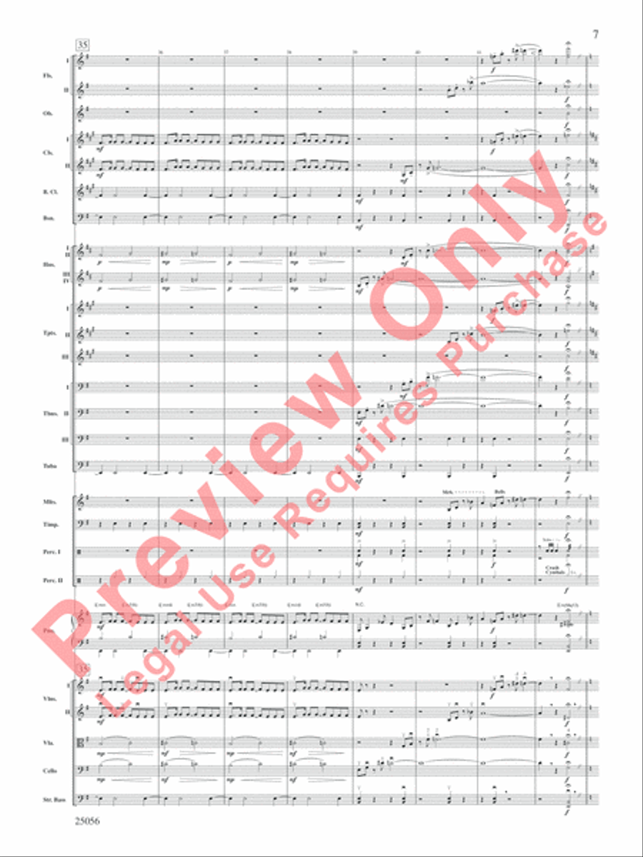 James Bond Medley James Bond Medley Full Orchestra scores gallery preview page 8