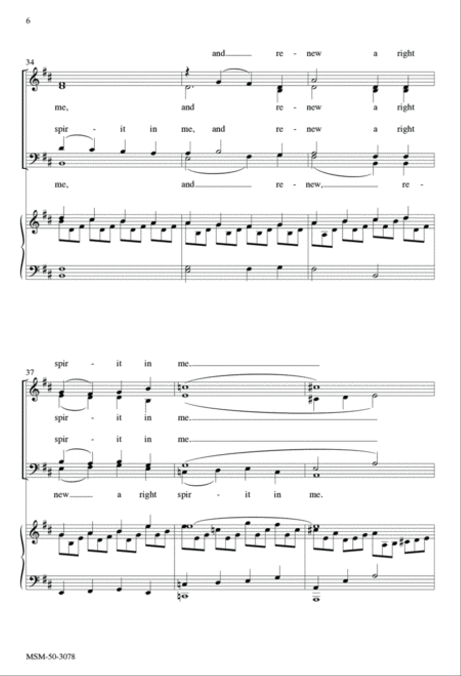 Create In Me 4-Part scores gallery preview page 6