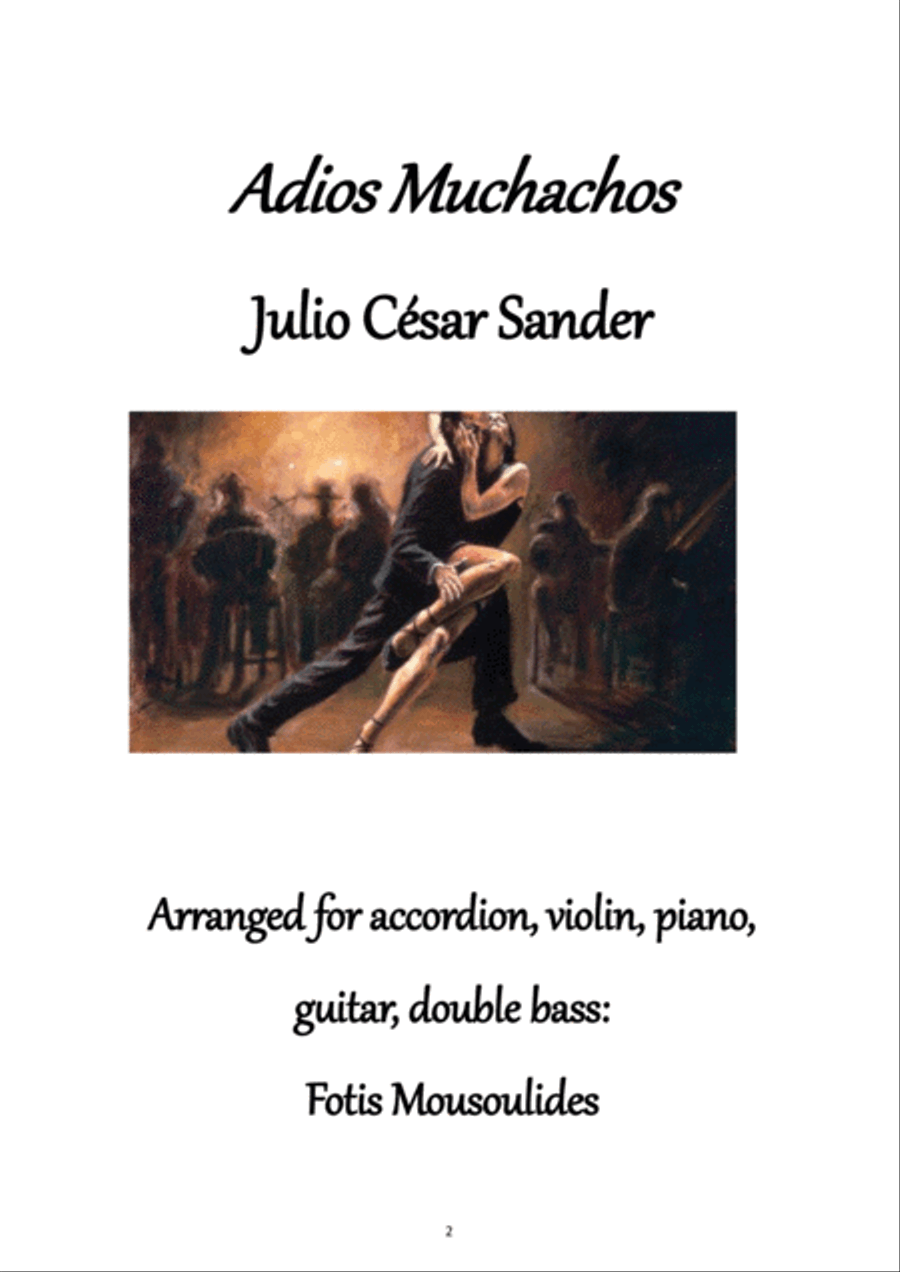 Adios Muchachos Small Ensemble scores gallery preview page 2