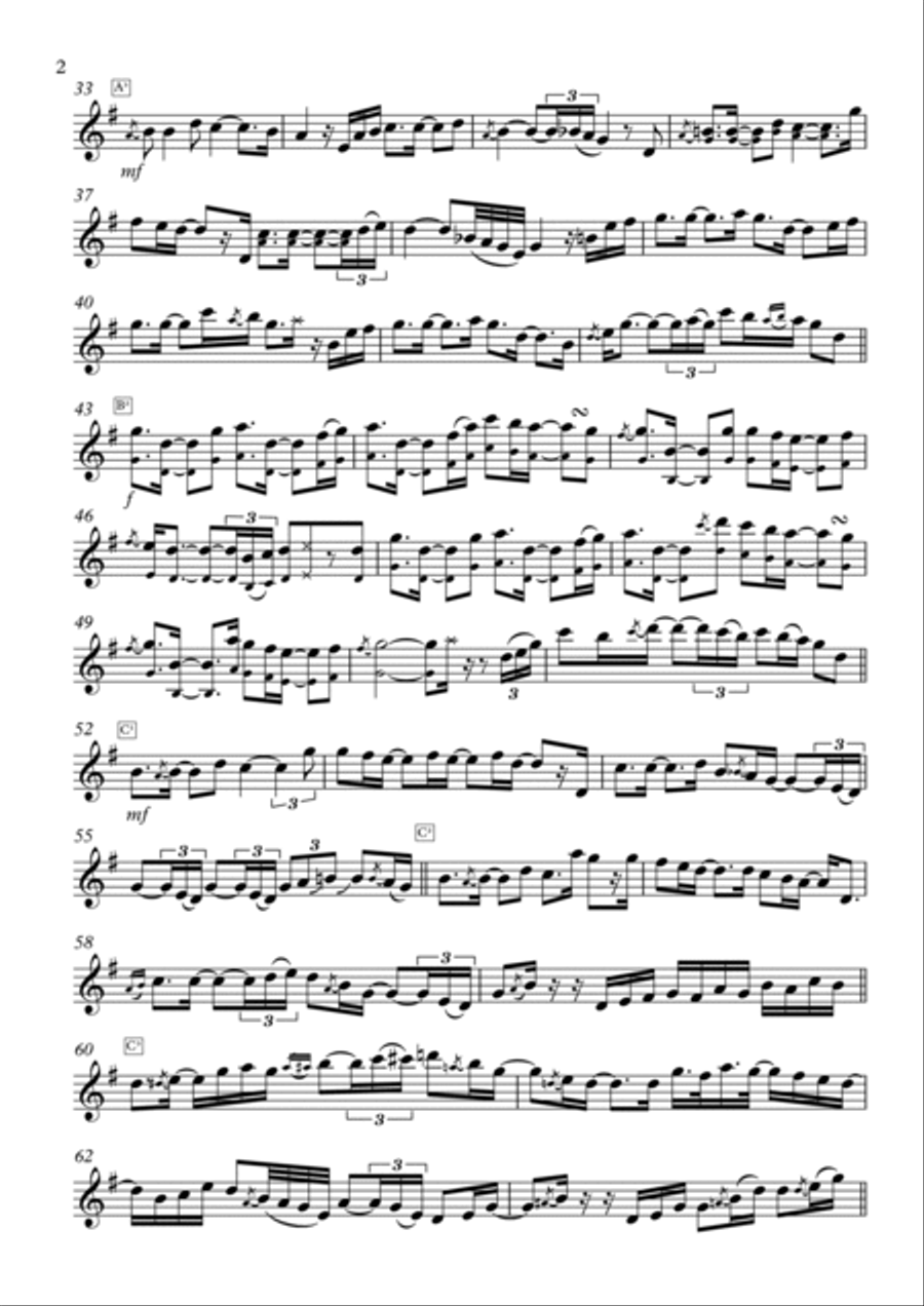 Passages Passages Soprano Saxophone scores gallery preview page 2