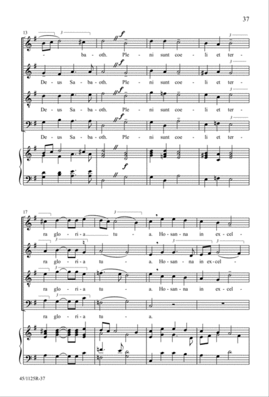 Missa super Dixit Maria 4-Part scores gallery preview page 39