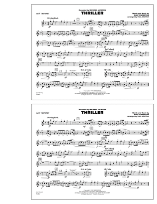 Thriller - 1st Bb Trumpet