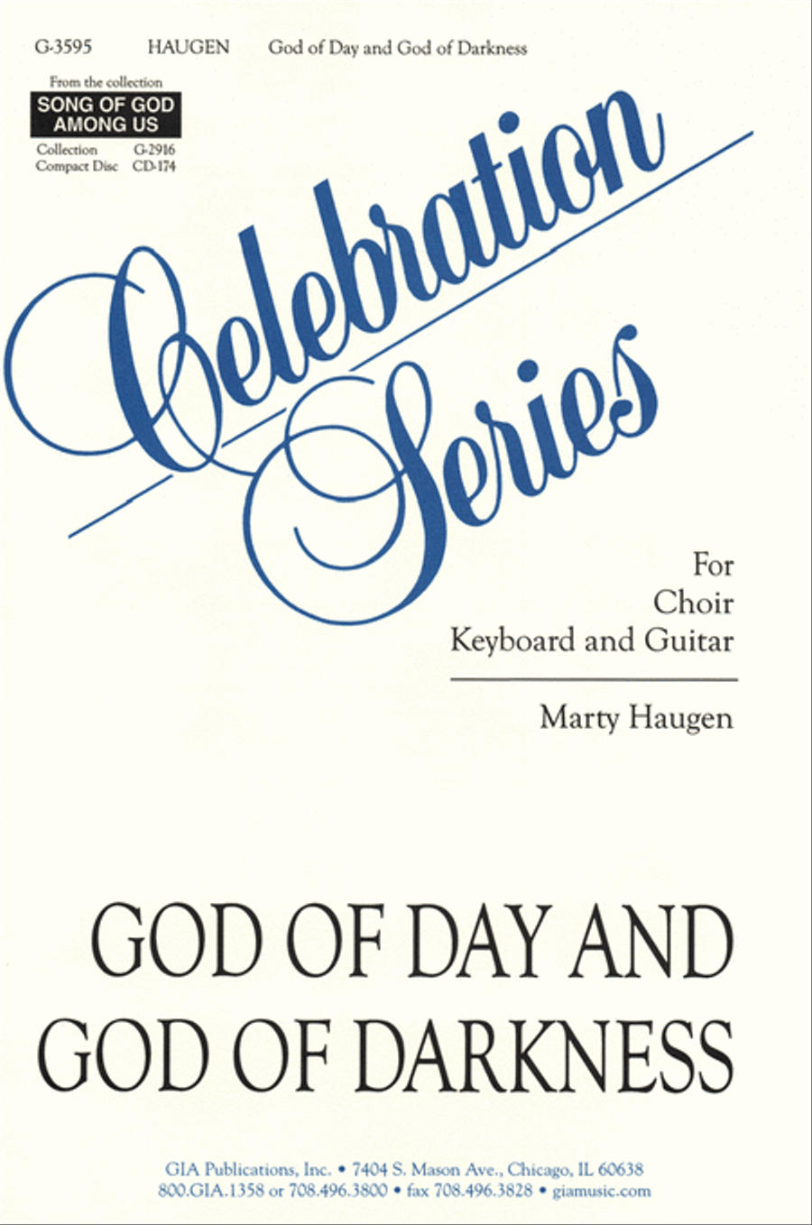 God of Day and God of Darkness Unison Choir scores gallery preview page 1