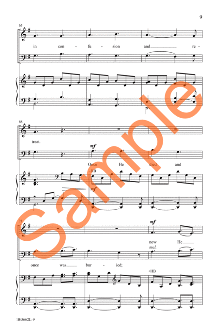 O Praise the Living King! 2-Part scores gallery preview page 9