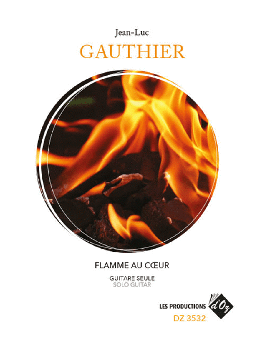 Flamme au cœur Flamme au cœur Classical Guitar scores gallery preview page 1