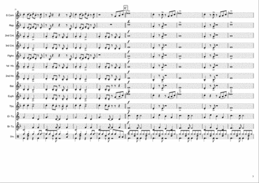 Tequila Brass Ensemble scores gallery preview page 3