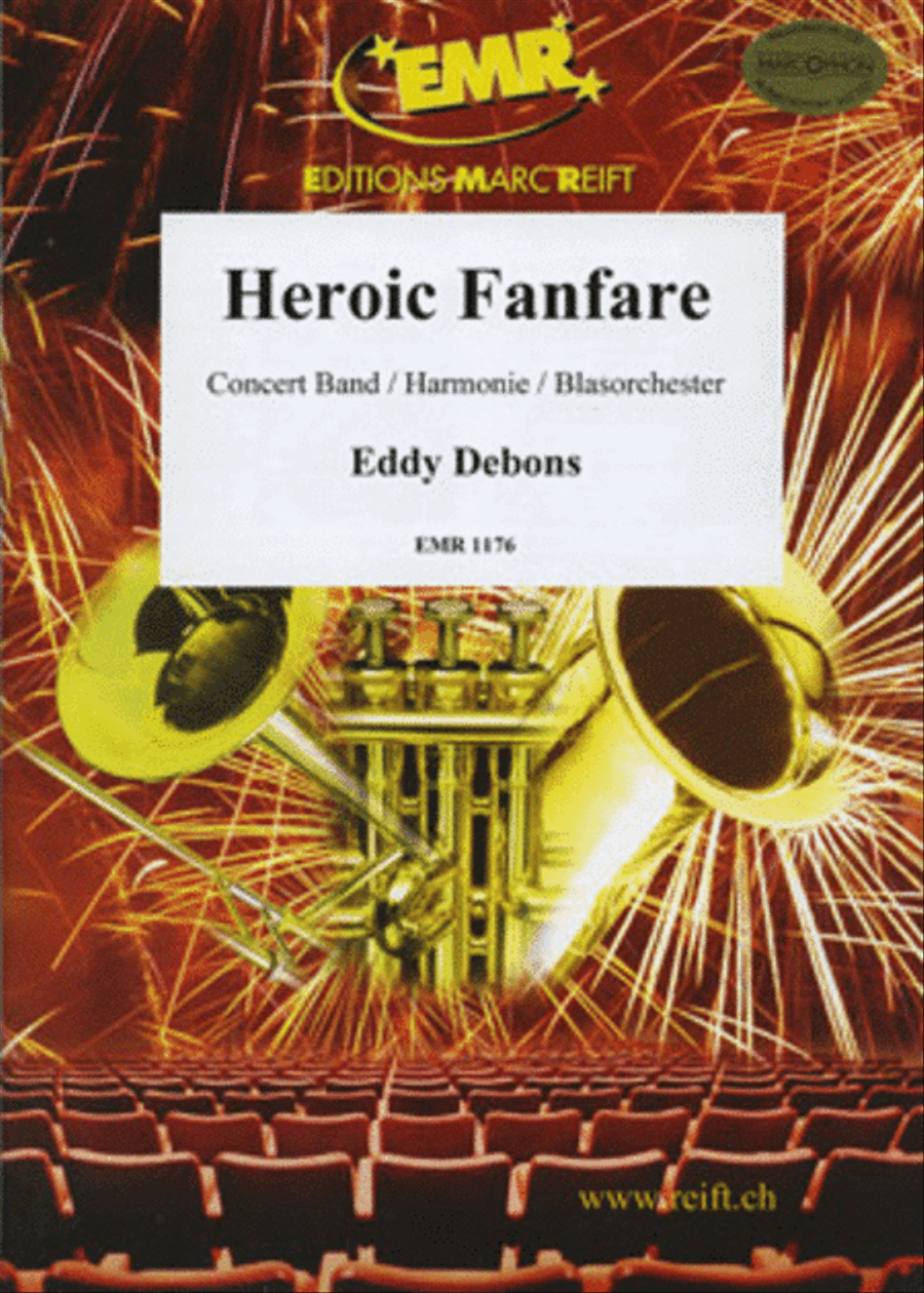 Heroic Fanfare Heroic Fanfare Concert Band scores gallery preview page 1
