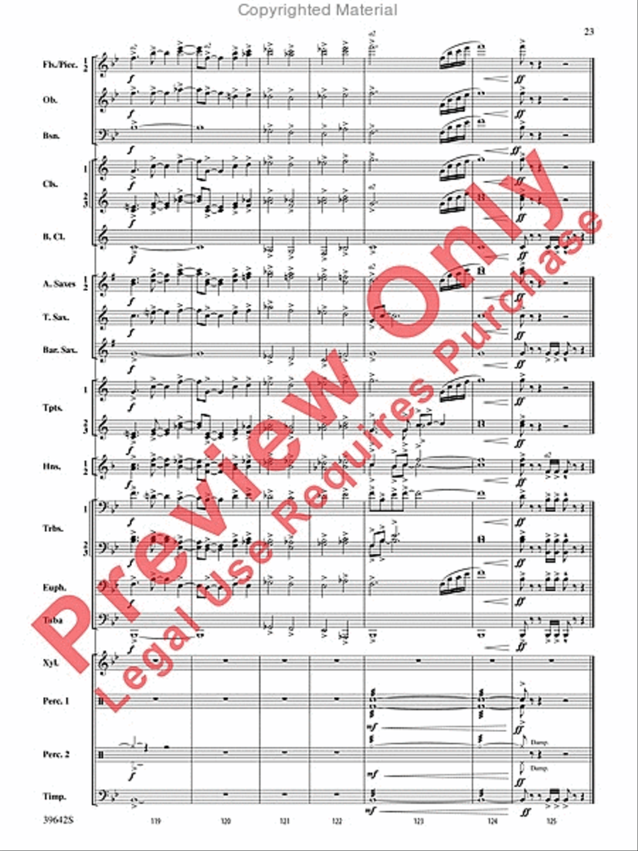 Chroma Concert Band scores gallery preview page 24